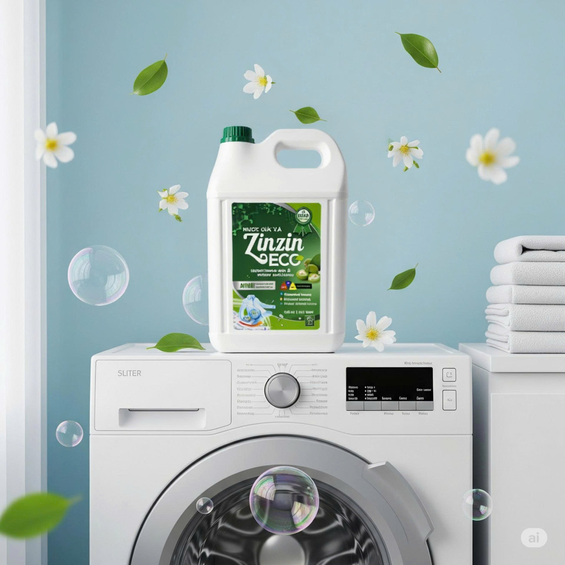 Nước giặt xả cao cấp Zin Zin Eco